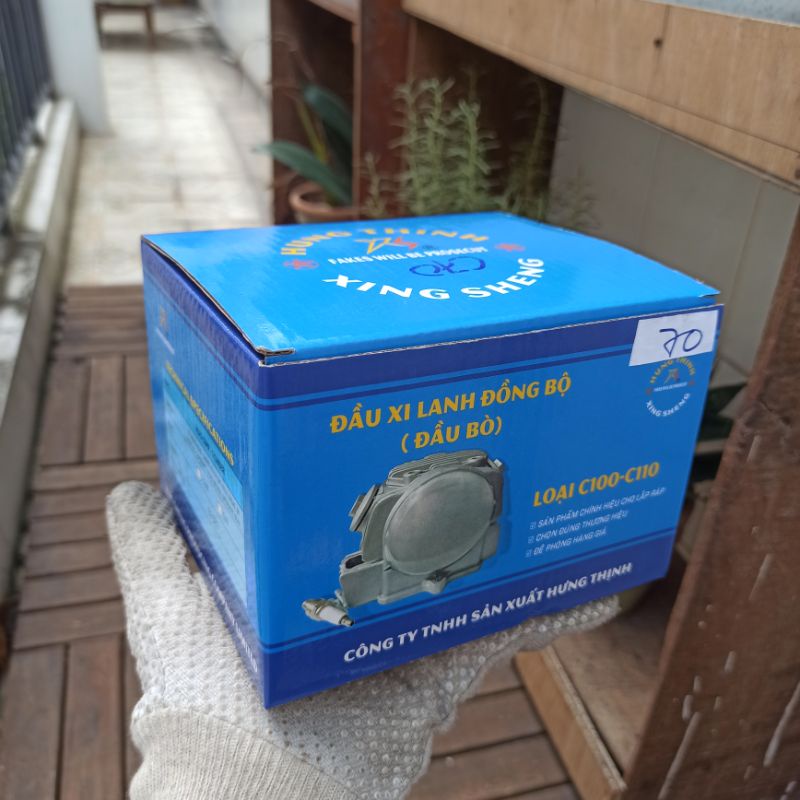 Bộ đầu bò, đầu quy lát, đầu xi lanh cub 50 lên 70cc