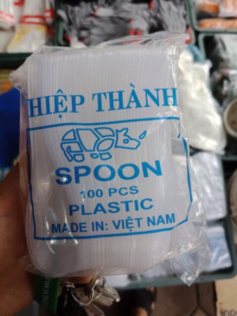 Thìa nhựa Hiệp Thành(100 thìa)