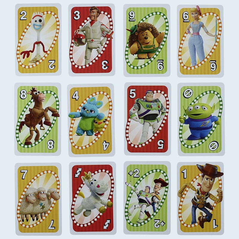 UNO Featuring Disney Pixar Toy Story 4 DISNEY Bộ Thẻ Bài Uno Trong Phim Hoạt Hình Toy Story 4