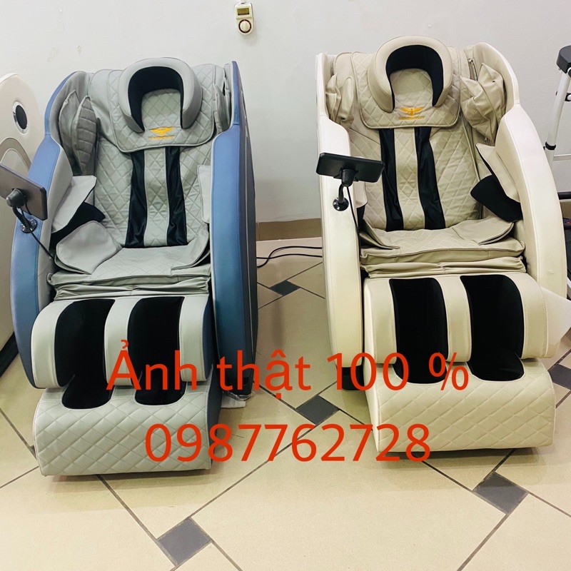 Ghế massage toàn thân cao cấp, ghế mát xa 4D 16 chế độ massage trị liệu - Bảo Hành 3 năm