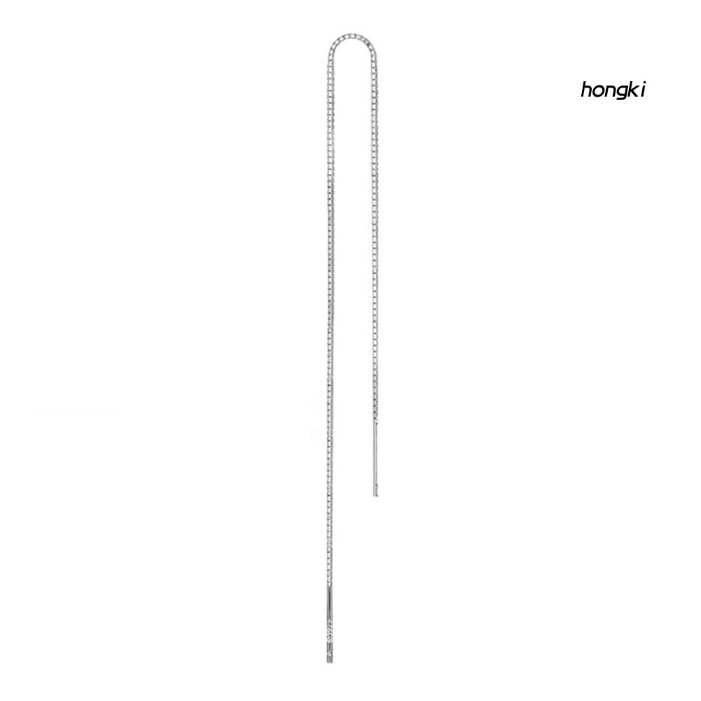 1 Khuyên Tai Dáng Dài Thiết Kế Đơn Giản Thời Trang Cho Nữ