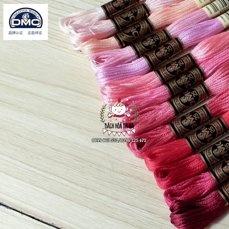 Chỉ thêu DMC Pháp  Bách hóa Na Na Handmade DIY Thêu Tay