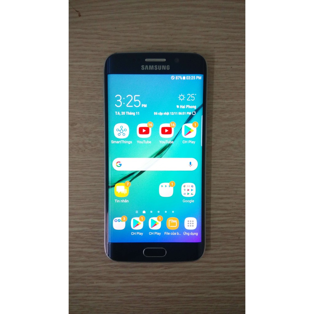 Điện thoại Samsung Galaxy S6 edge chính hãng, ram 3G/32G