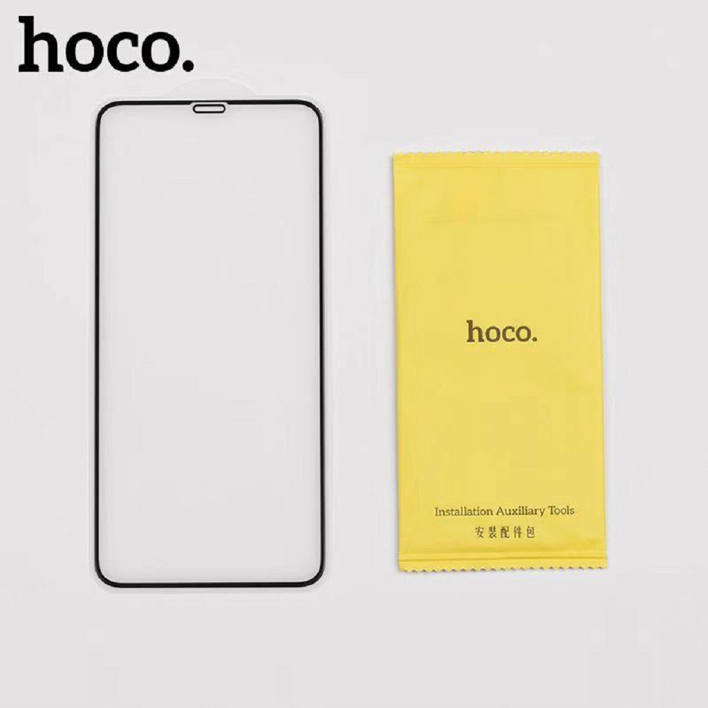 Kính Cường Lực Full Màn Hình Ip- Chính Hãng Hoco G5 Cho iP 7/8/7Plus/8Plus/X/XS/XsMax/11/11promax/12/12Promax