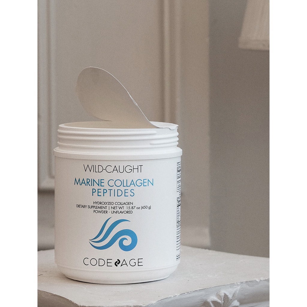 Bột collagen giúp trẻ hóa da CodeAge Marine Collagen Peptides 450g - Hẻm Cosmetic