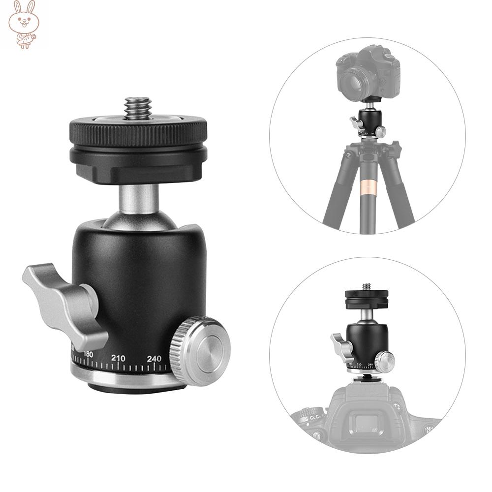 Đầu Nối Micro Đa Năng 360 ° 1 / 4 Inch Cho Camera Dslr