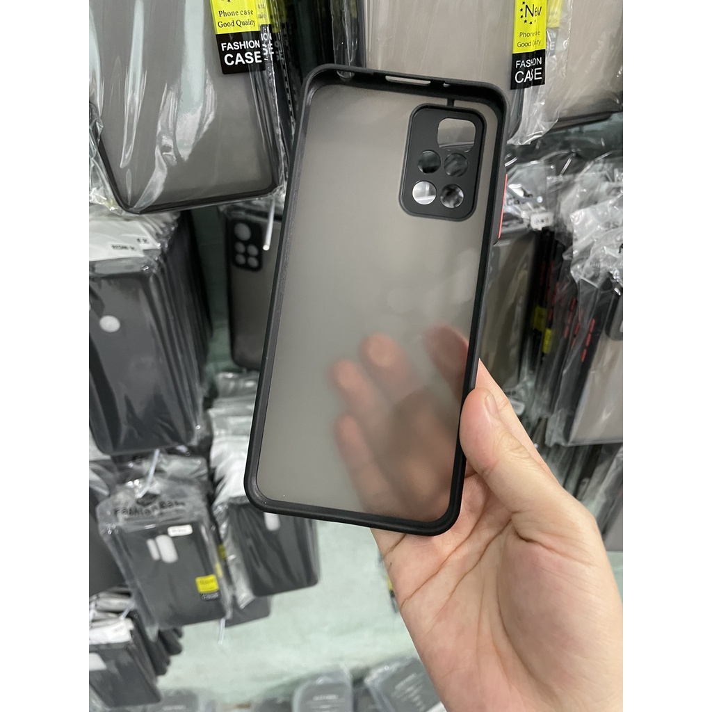 Ốp lưng cho Xiaomi Redmi 10, lưng nhám, che camera