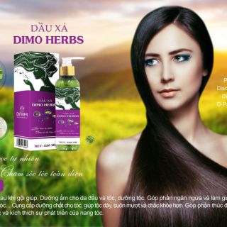 Dầu Xả Thảo Dược Ngăn Rụng Tóc Và Nấm Ngứa Da Đầu [ An Toàn Và Lành Tính ] Demo Herbs