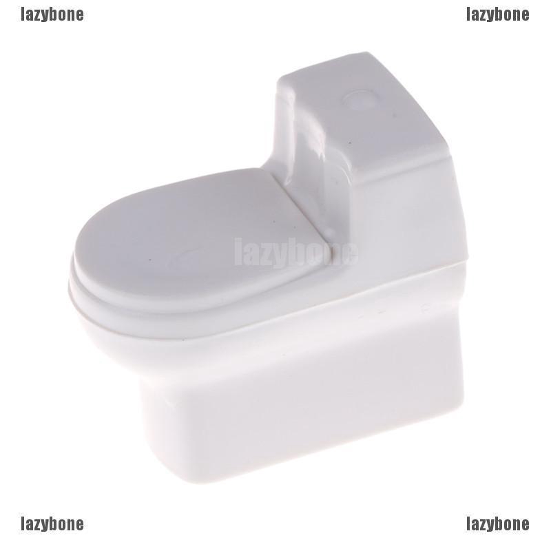 Mô hình toilet đồ chơi DIY cho nhà búp bê của bé 3*1.8*2.9cm