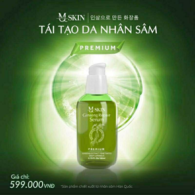 [Chính hãng] Serum thay da nhân sâm cao cấp MQSkin - Tái tạo cao cấp MQ Skin KHÔNG SƯNG - Ginseng Repair Serum