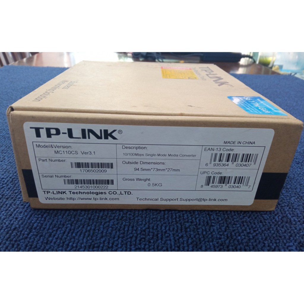 Bộ Chuyển Đổi Quang Điện TP-Link MC110CS