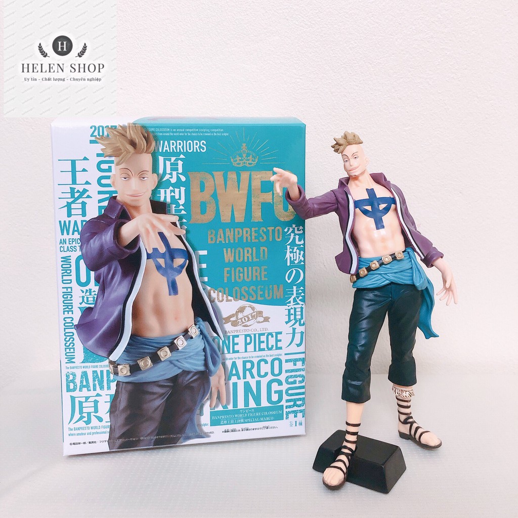 Mô hình Marco One Piece đội trưởng đội 1 băng hải tặc Râu Trắng