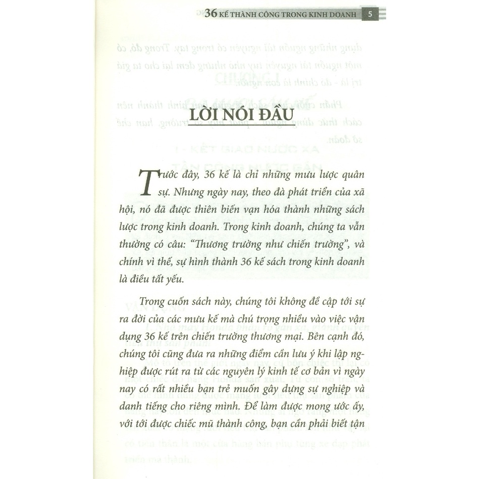 Sách - 36 Kế Thành Công Trong Kinh Doanh (bìa mềm)