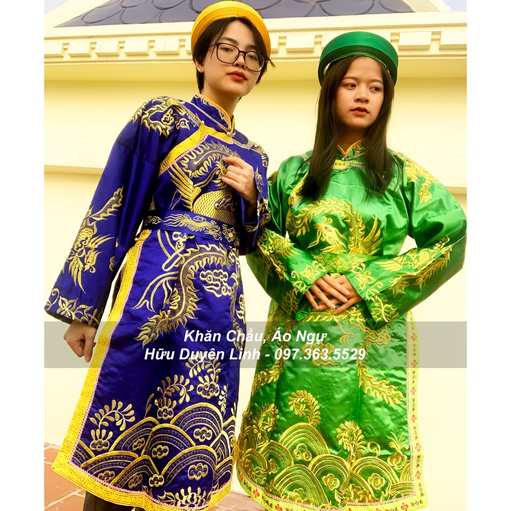 Trang phục Chầu Đệ Nhị Thượng Ngàn, áo hầu Chầu Nhị - vị Chầu Bà anh linh trong Thập Nhị Vị Chầu Bà