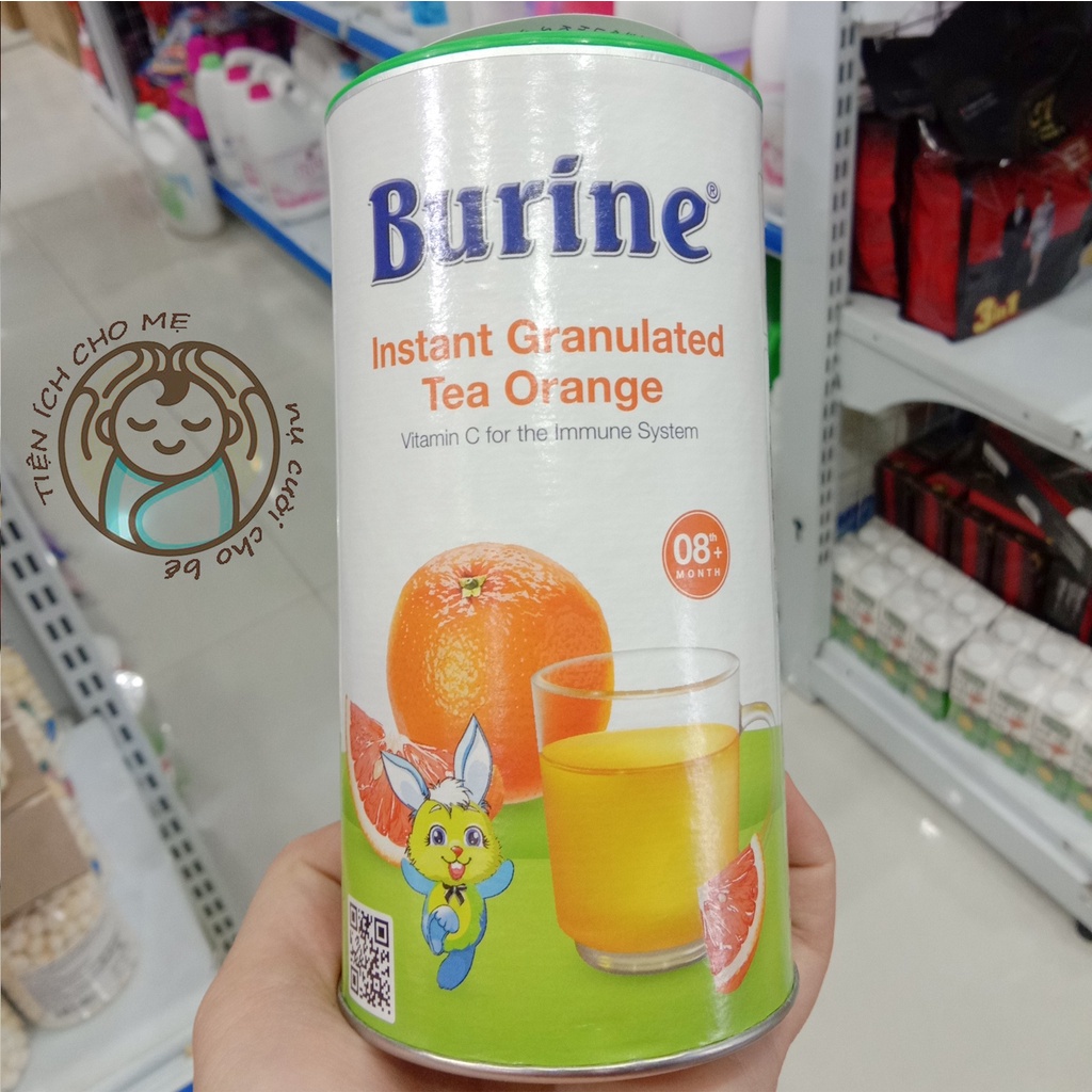 [Sale] Trà Hoa Quả Hòa Tan Burine Bổ Sung Vitamin C, Tăng Cường Miễn Dịch Cho Bé.......: