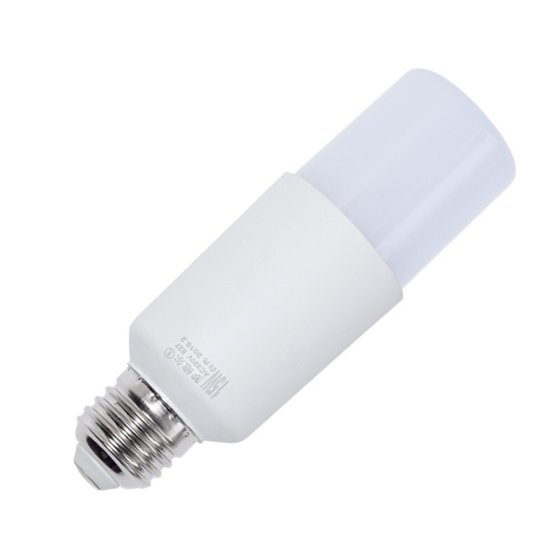 Bóng đèn led bub trụ thân dài, dùng trong nhà ngoài trời ánh sáng vàng