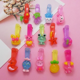 Kẹp tóc mỏ vịt đính charm siêu cute (3.5cm)
