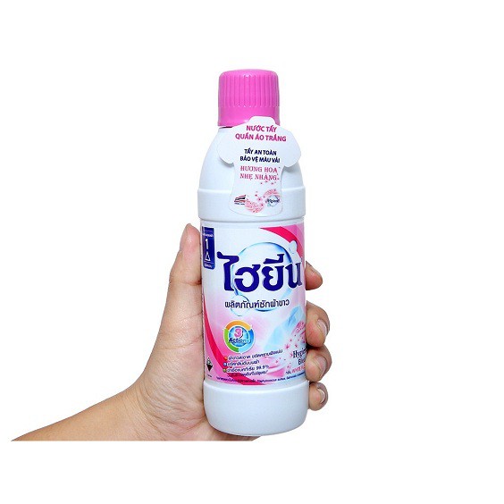 Chai to Nước tẩy quần áo trắng/màu HYGIENE 500ml Thái Lan