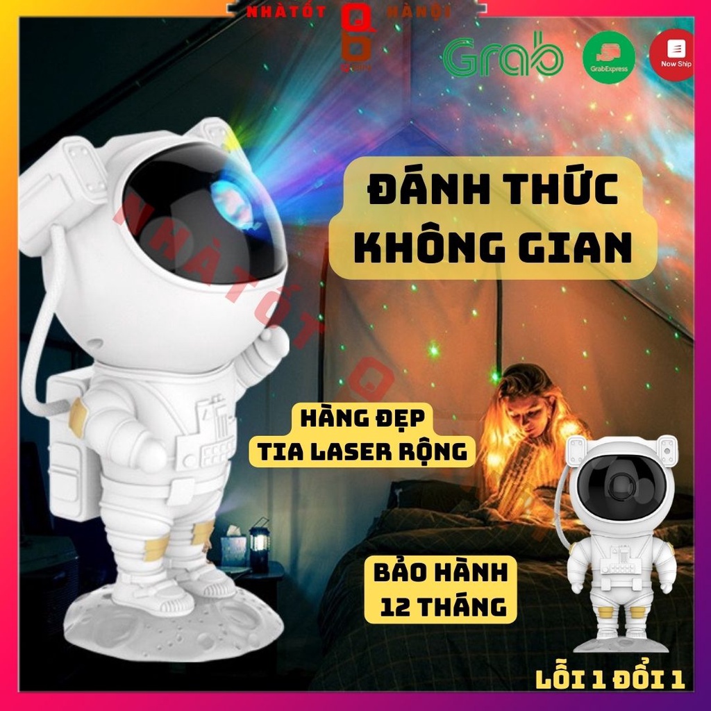 Đèn laser chiếu sao  phi hành gia Galaxy Thiên Hà Bảo Hành 12 Tháng Luôn Sẵn Hàng giao 24/7 Hỏa Tốc