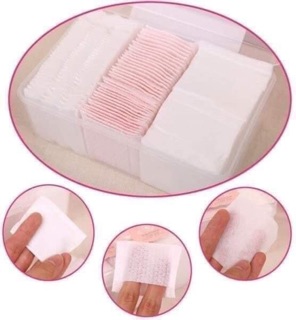 hộp bông tẩy trang 320 miếng