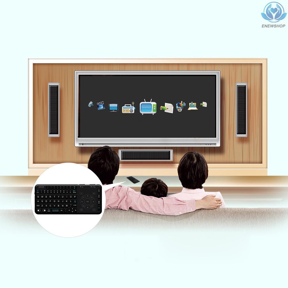 Bộ Bàn Phím Điều Khiển Không Dây Rii Rt504 2.4g Cho Mac Desktop Laptop Pc Andriod Tv Box