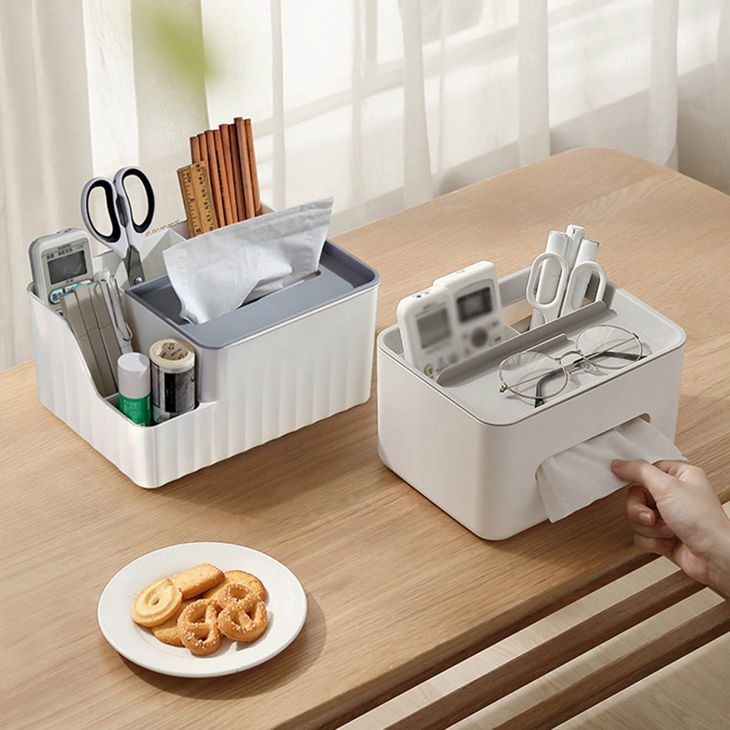 Hộp đựng khăn giấy JUJIAJIA đa năng cho phòng khách