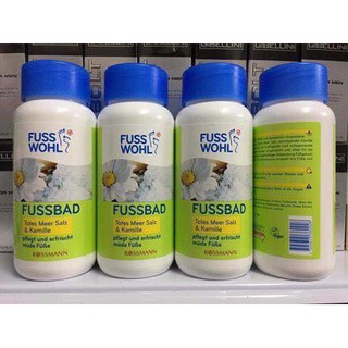 Muối ngâm chân thảo dược Fuss Wohl Đức đủ bill