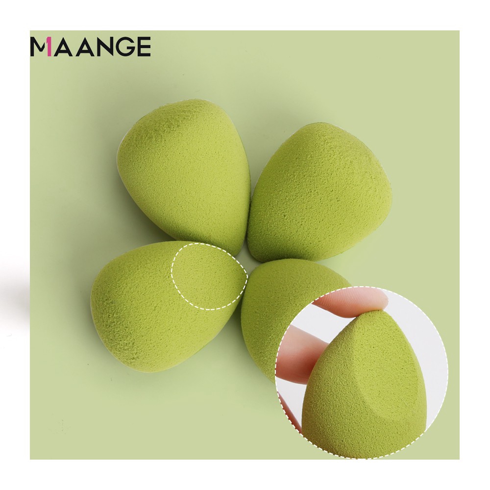 Set 4 Bông Mút Trang Điểm MAANGE Màu Sắc Gửi Ngẫu Nhiên