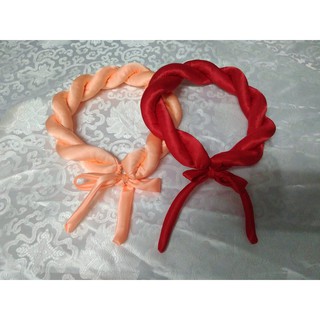 Mấn xoắn trơn áo dài Hihata