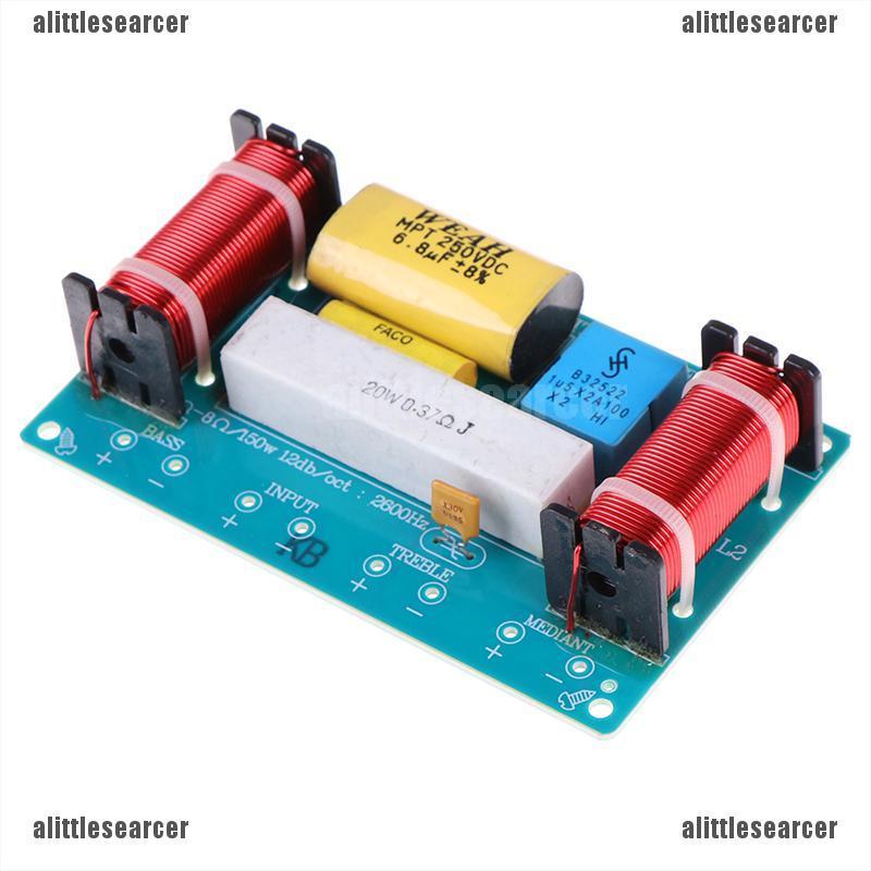 Bộ Lọc Tần Số Âm Thanh Hi-Fi 3 Chiều 120W Cho Loa