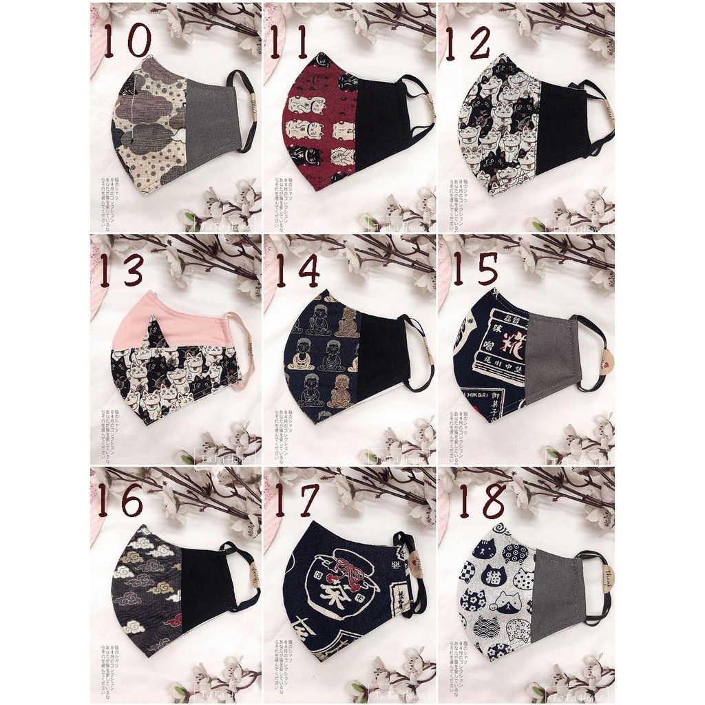 Mask Vải Nhật Handmade - TaTa Home | BigBuy360 - bigbuy360.vn