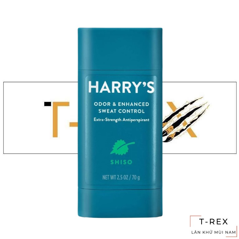 [Siêu Phẩm] Lăn Khử Mùi Harry's Extra-Strength Antiperspirant Shiso 70Gr (Loại Ngăn Mồ Hôi Cực Tốt )