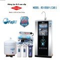 [BH 24 THÁNG] Máy lọc nước ro gia đình uống trực tiếp 10 cấp lọc Fujie RO-1100UV Hydrogen (Bao gồm tủ cường lực)