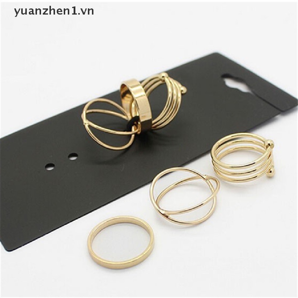 (MớI) Nhẫn Đeo GiữA NgóN Cho Nữ - Bộ 6 CáI