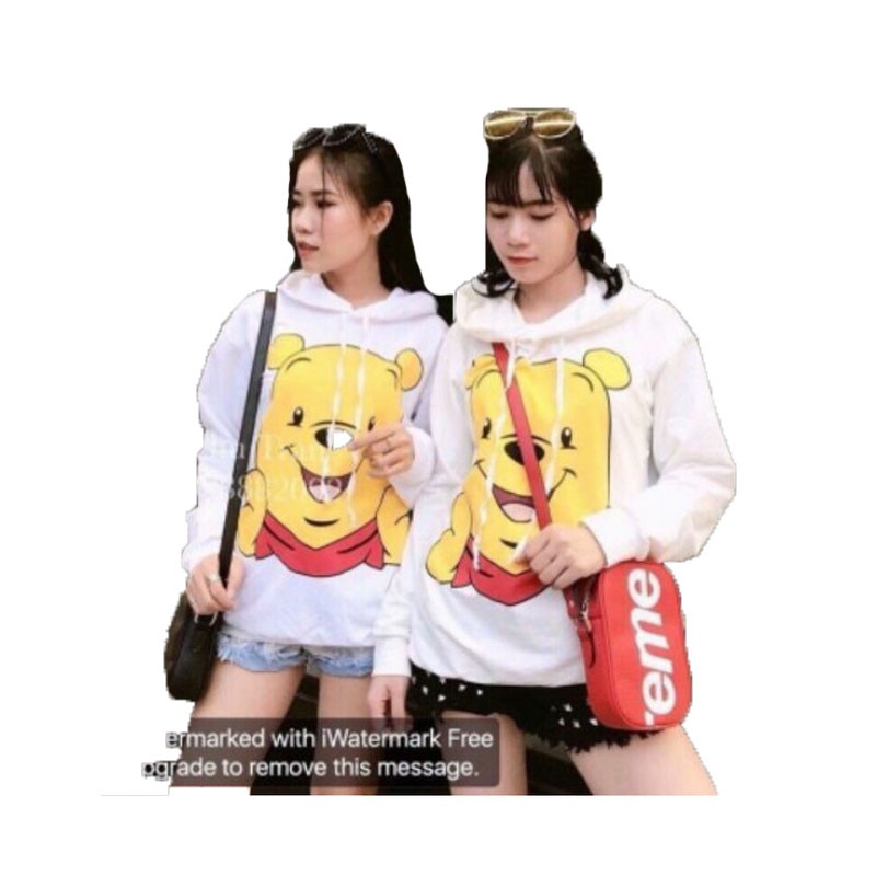 Áo khoác hoodie nữ chất liệu nỉ in hình con chó kute và thật đáng yêu nỉ 07