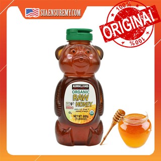 [Date 2022] Mật ong gấu Kirkland Organic Raw Honey 680g