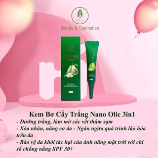 kem bơ cấy trắng nano