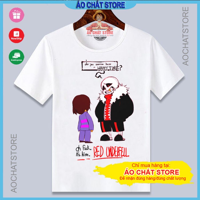 Áo Sans Undertale Ink Error nhiều mẫu đẹp | Áo trẻ em Sans cho bé trai bé gái S20 | Áo Chất Store