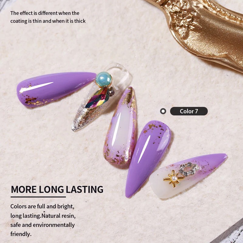 Sơn Gel JINJU mã D10 chai 15ml chính hãng