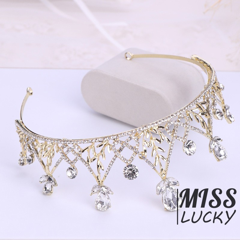 Vương miện kiểu dáng thời trang sang trọng dành cho nữ