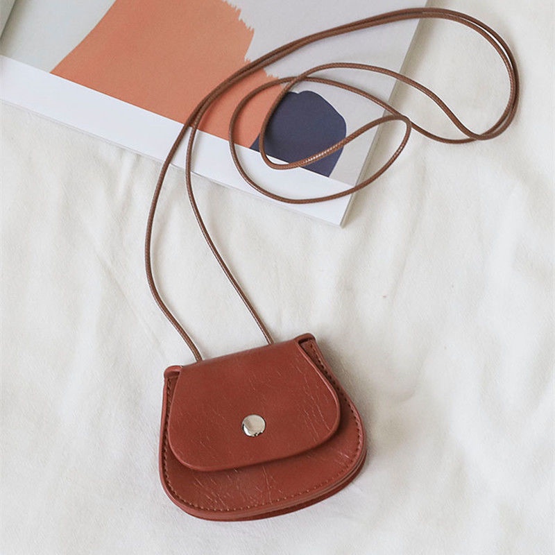 Túi đeo chéo mini IELGY màu đỏ dễ thương cho nữ