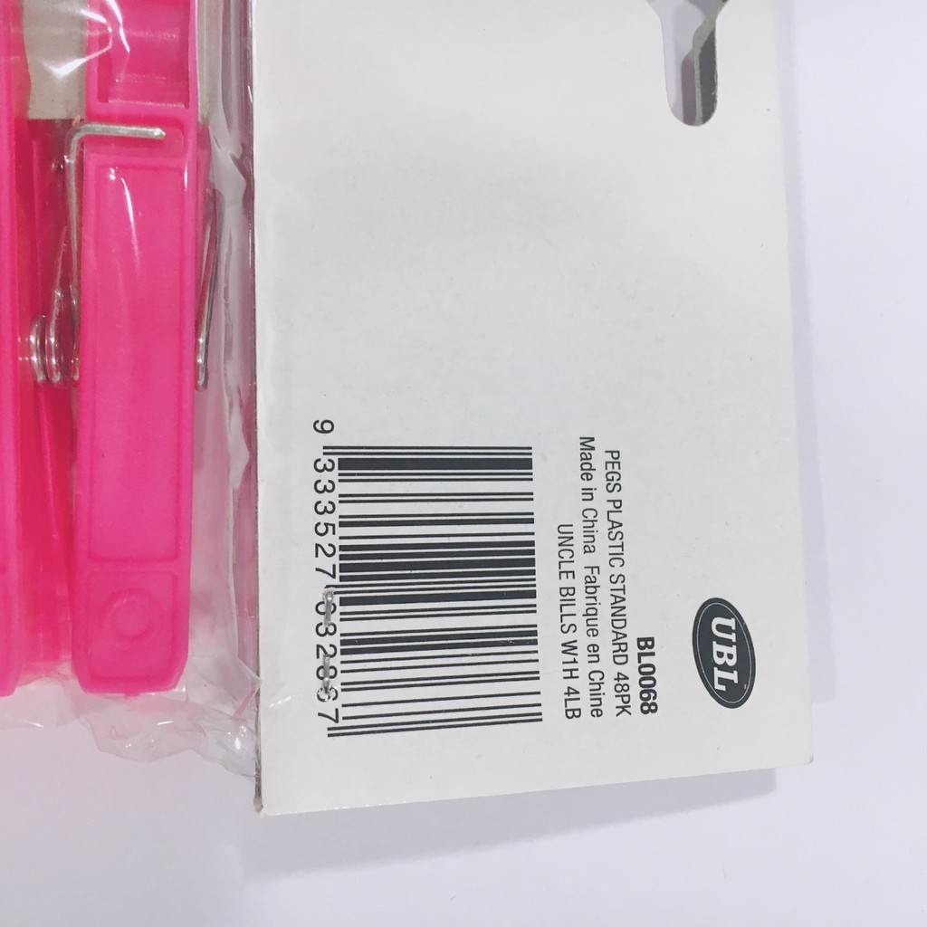 Kẹp Quần Áo Tiêu Chuẩn 48 Cái Uncle Bills BL0068