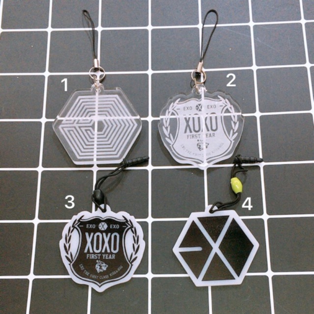 Móc khoá kpop EXO bán 30k giảm còn 15k
