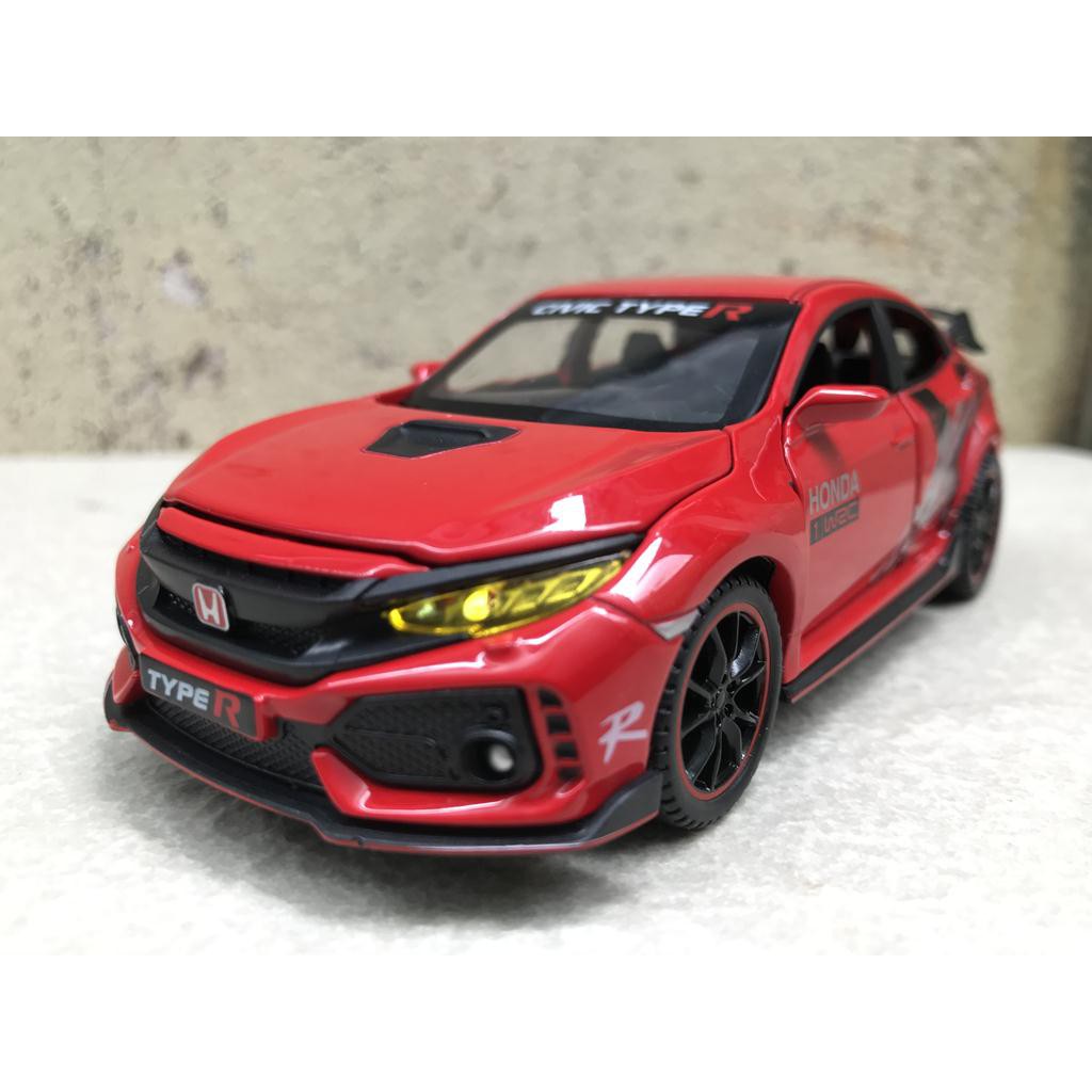 Mô hình xe Honda CIVIC Type R 2019 - 1:32