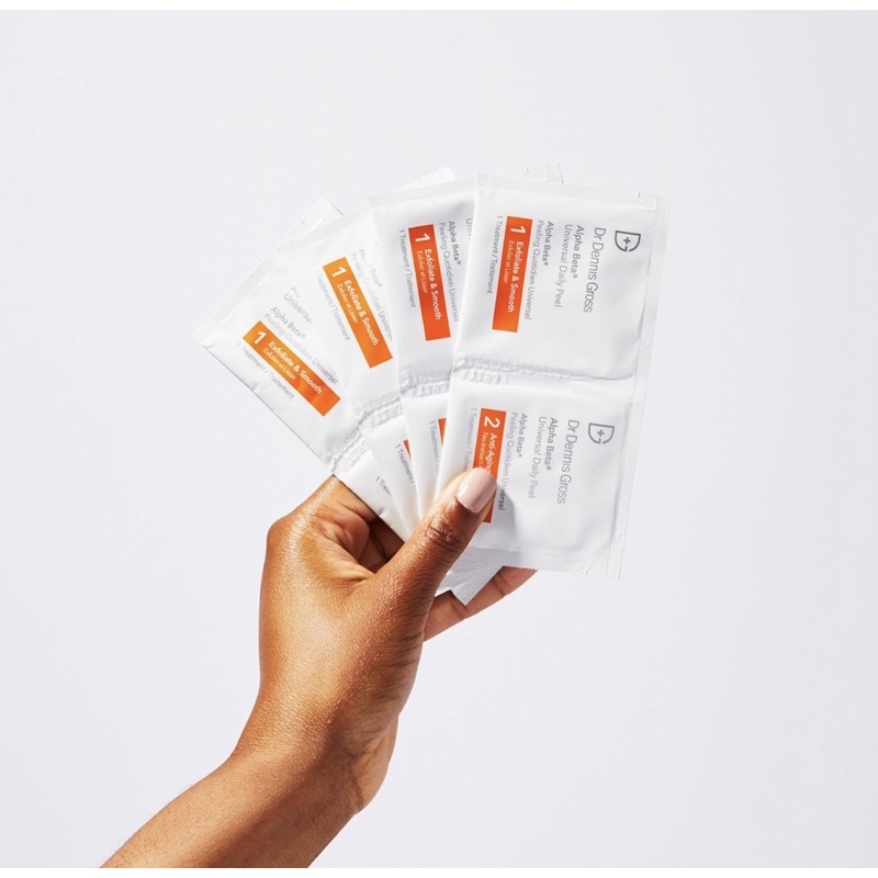 Set 3 khăn giấy peel da Dr Dennis Gross Alpha Beta® Universal Daily