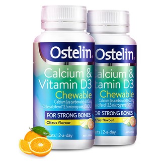 Ostelin calci D3 60 viên dạng kẹo nhai