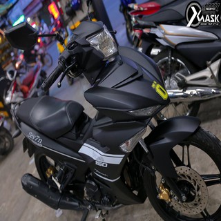 Tem Exciter 150 Mẫu Ohlins Đen Nhám