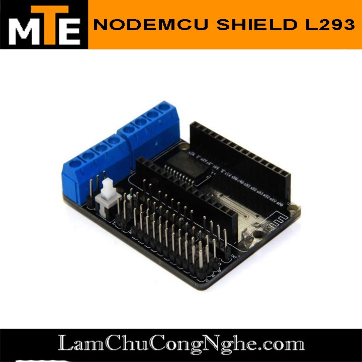 Đế ESP8266 kèm mạch điều khiển động cơ mini L293D