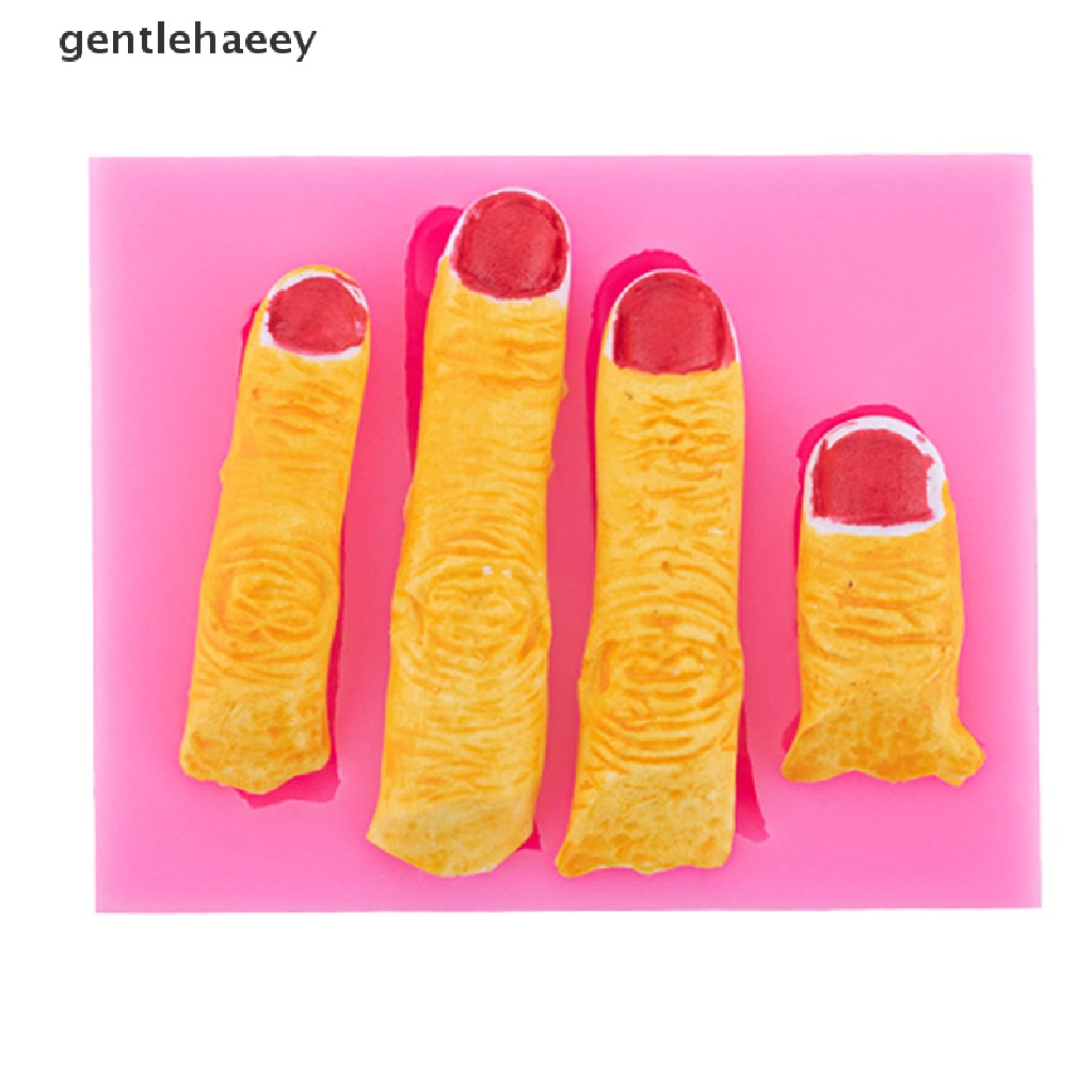 Khuôn Silicone Làm Bánh Hình Ngón Tay Chủ Đề Halloween