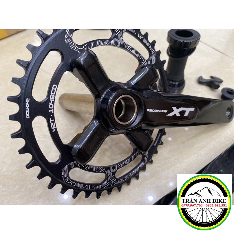 Đùi đĩa  rỗng xe đạp MTB RACEWORK XT